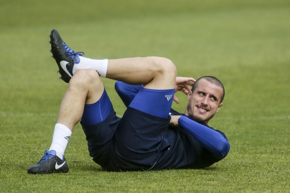 Entrenamiento del Real Oviedo