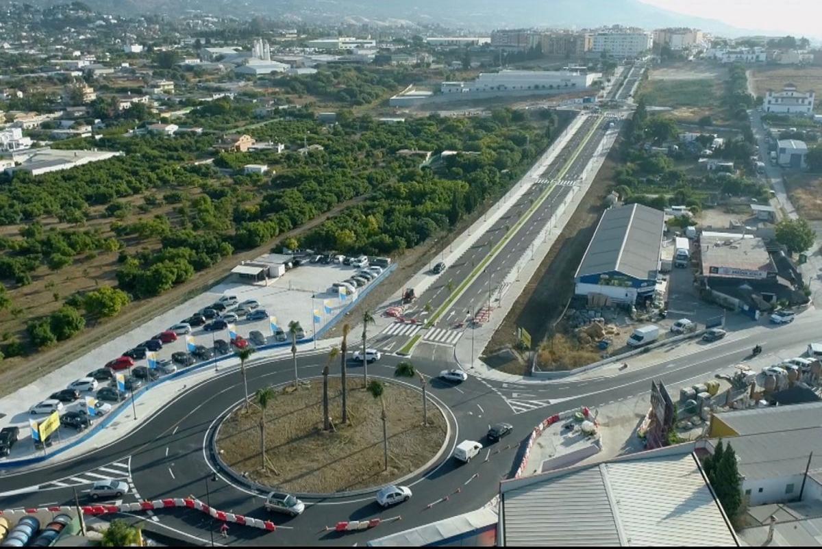 Nuevo vial de Las Lagunas.