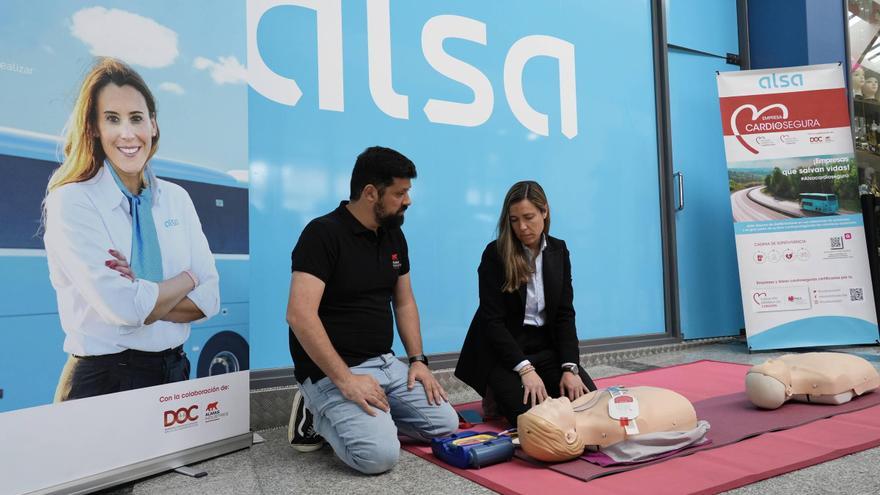 Aprende a salvar vidas: Alsa organiza un taller gratuito de reanimación cardiopulmonar