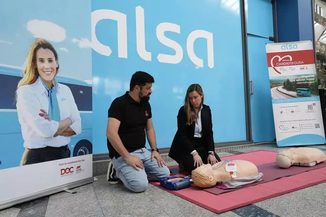 Aprende a salvar vidas: Alsa organiza un taller gratuito de reanimación cardiopulmonar