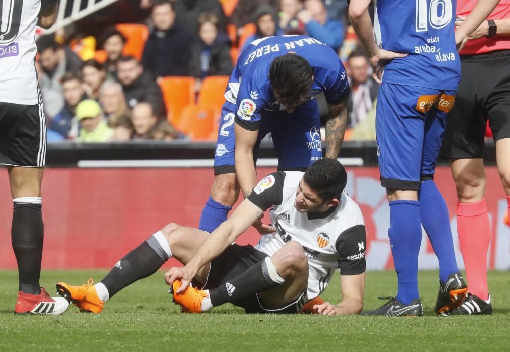 Valencia - Alavés, en imágenes