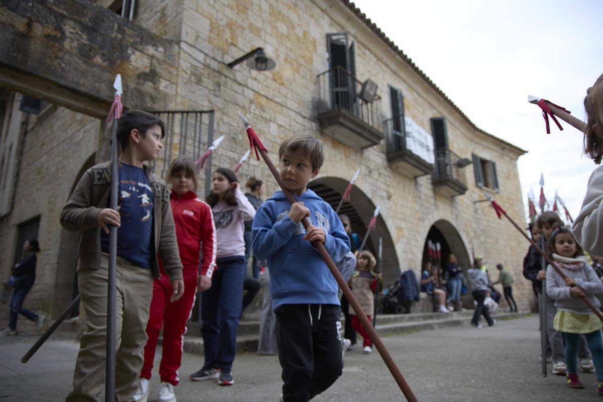 Assaig per a infants dels Manaies