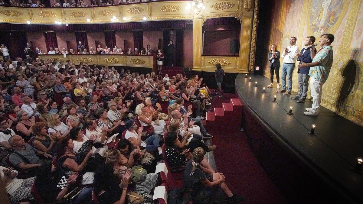 La inauguració de la darrera edició del Fitag, al Teatre Municipal de Girona.