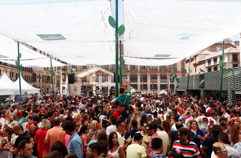 Ambiente del segundo día de Feria en el Centro