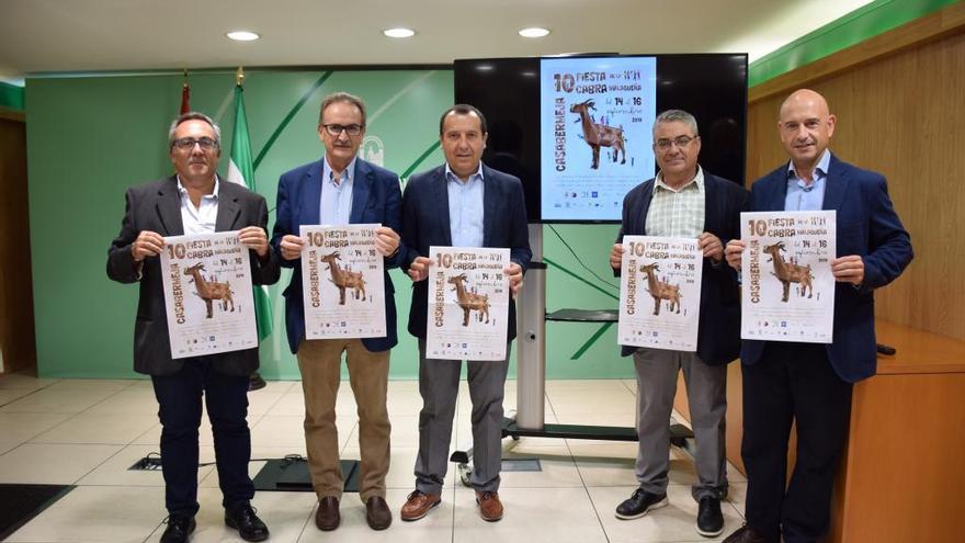 Esta mañana se ha presentado la X edición de la Fiesta de la Cabra Malagueña.
