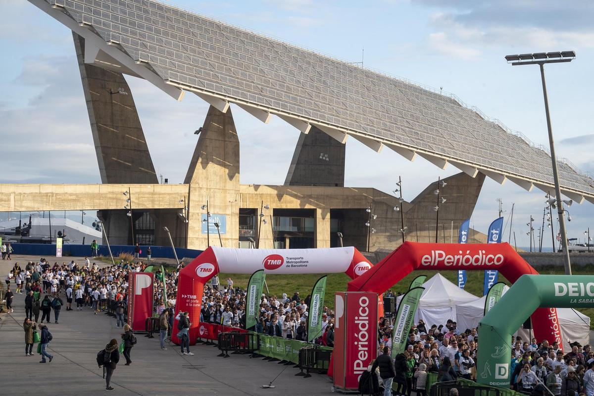 Barcelona corre contra el cáncer en el Fòrum