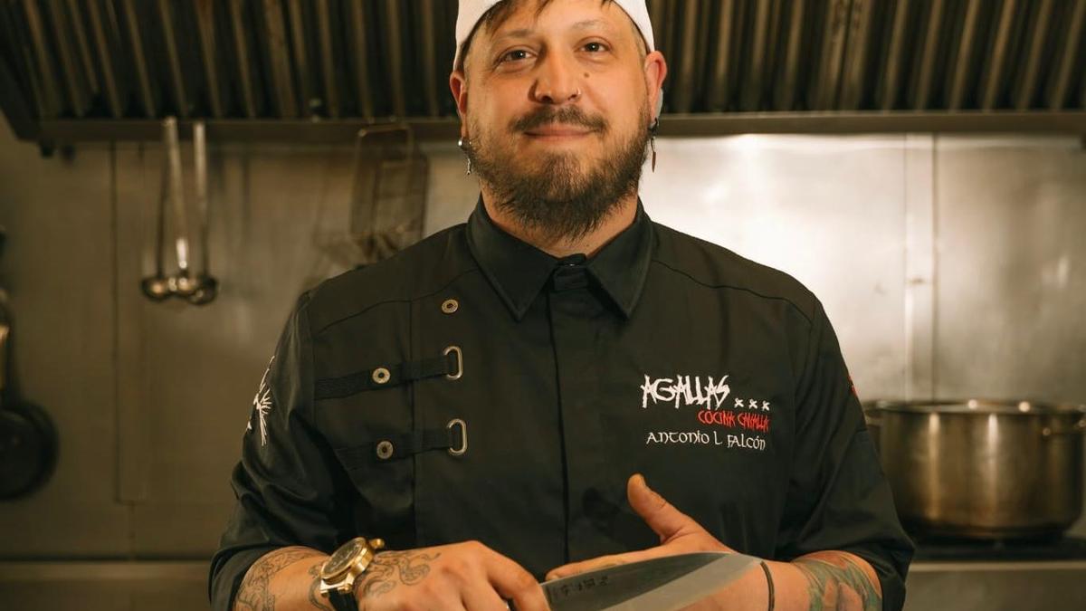 El cocinero Antonio Luis Falcón ofrecerá platos exquisitos y una cocina canalla.