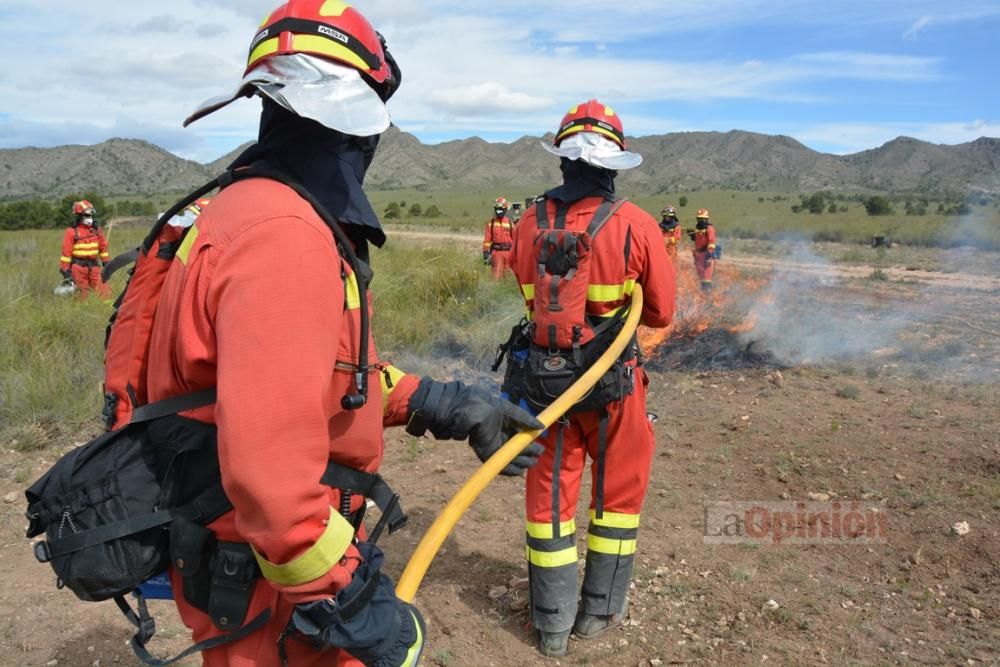 La Unidad Militar de Emergencias en Cieza