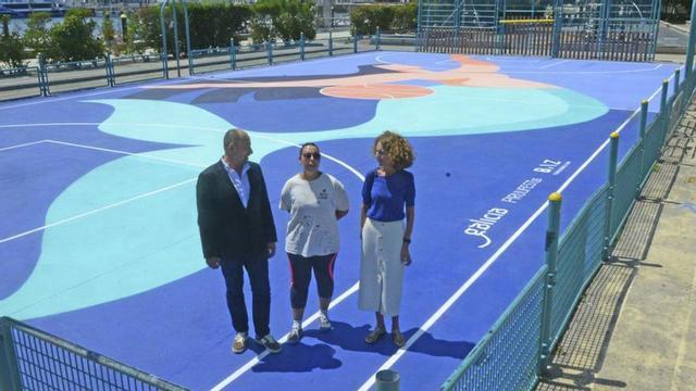 Deporte y arte urbano en Cangas.  | FDV