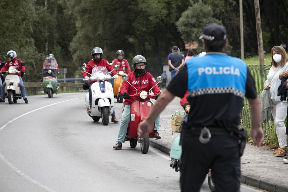 Funeral y despedida motera de Bernard Marcos, el mecánico fallecido en Llanes en un fatal accidente