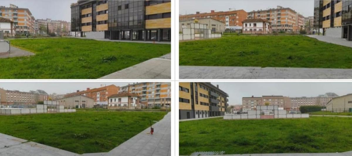 La zona de El Palmeral donde está previsto el parque.