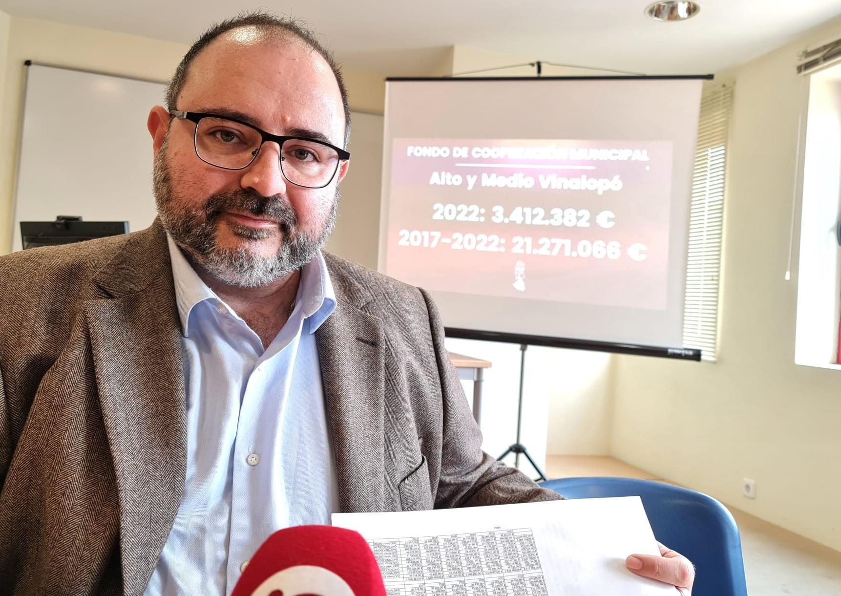 Jesús Sellés, diputado autonómico del PSOE y concejal de Recursos Humanos de Elda.