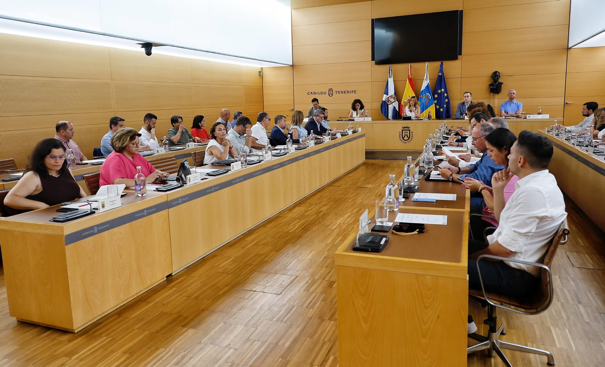 Cumbre del Cabildo de Tenerife con los municipios