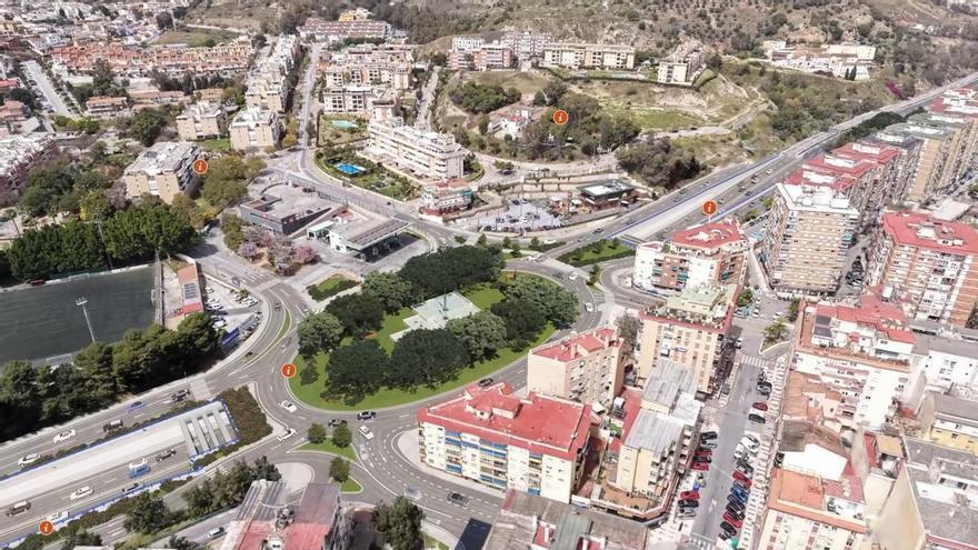 Proyecto de soterramiento de la avenida Valle Inclán, de Málaga capital