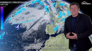 Mario Picazo explica la previsión meteorológica para esta semana de principios de julio
