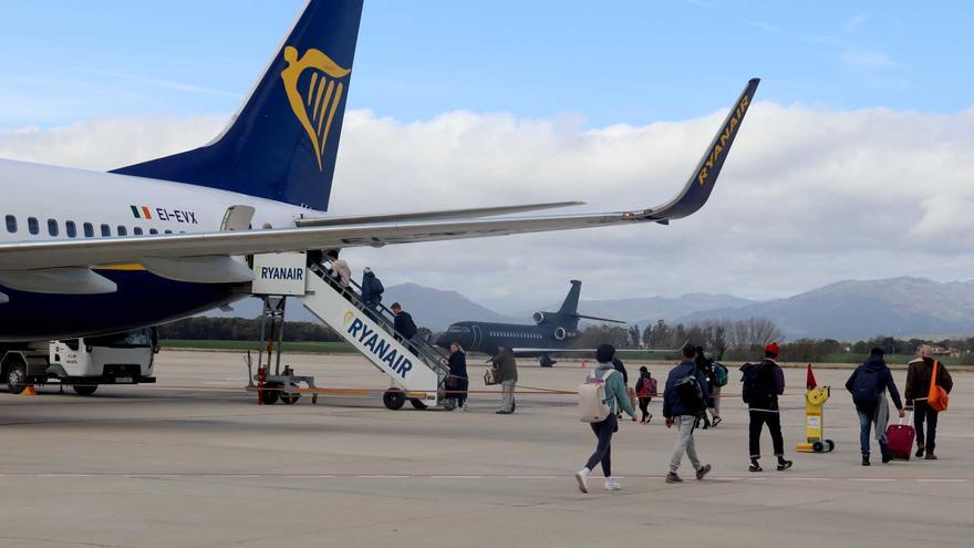 L&#039;aeroport de Girona supera el milió de passatgers entre gener i juliol