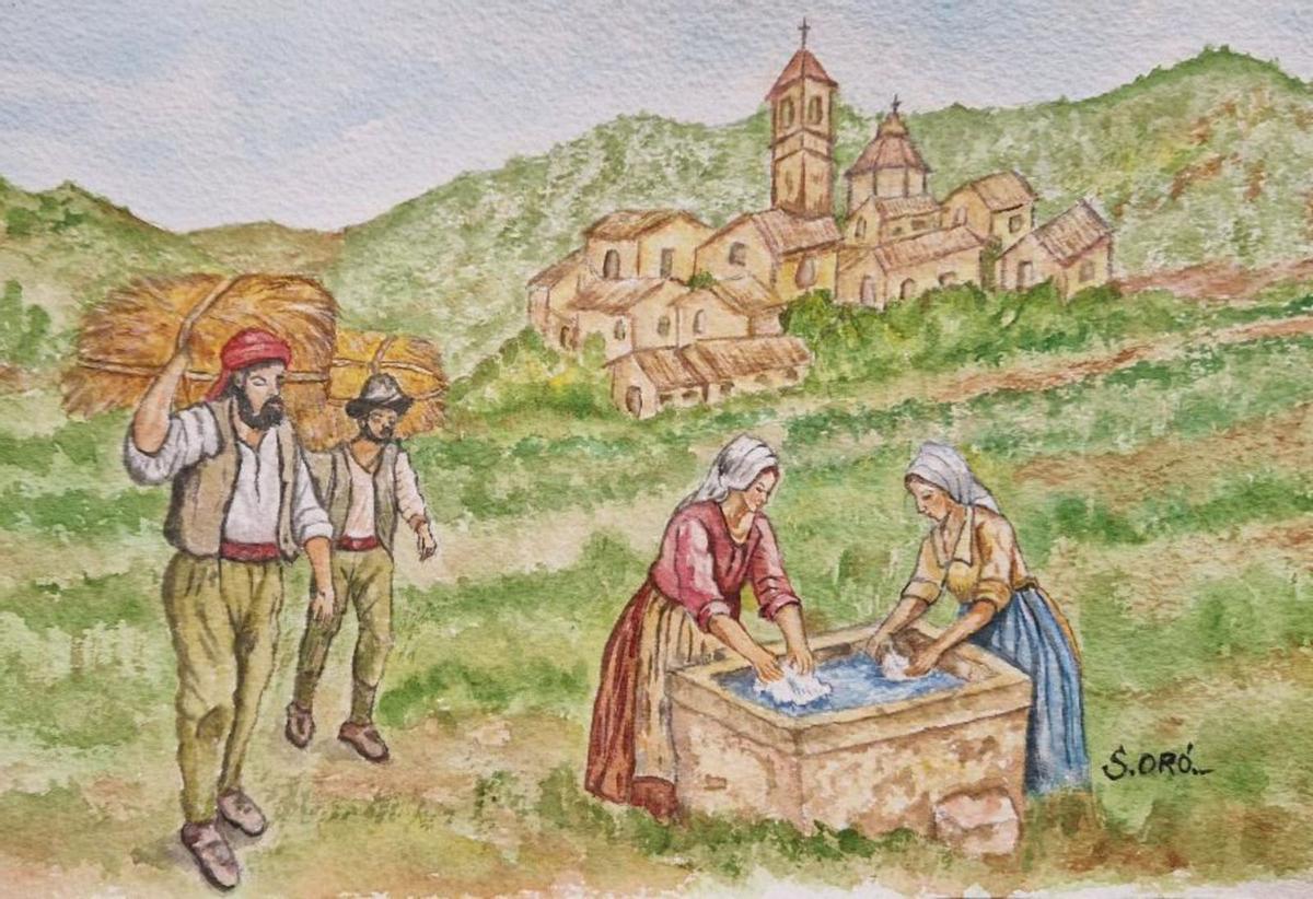 Ilustración de Guillermina Sánchez Oró.