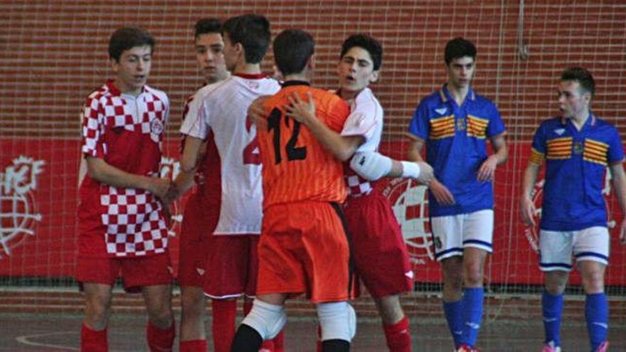 Despedida con victoria para los cadetes de Castilla y León