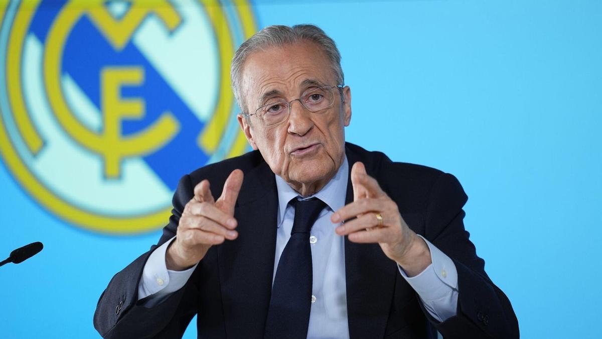 Florentino Pérez, presidente del Real Madrid
