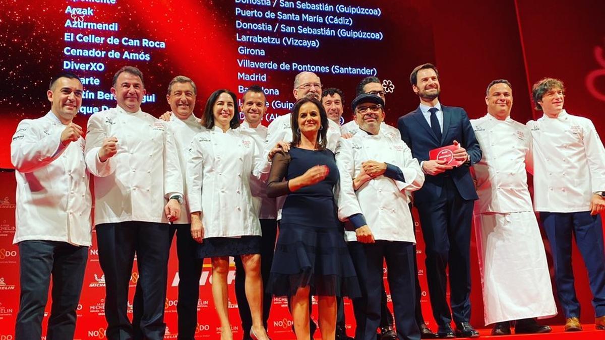 Los 11 chefs con tres estrellas Michelin, entre el optimismo y la queja