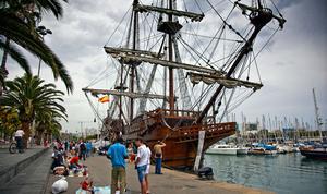 EL PERIÓDICO visita el galió espanyol del segle XVII, ’La Pepa’, que acull una exposició itinerant sobre els viatges marins de l’època.