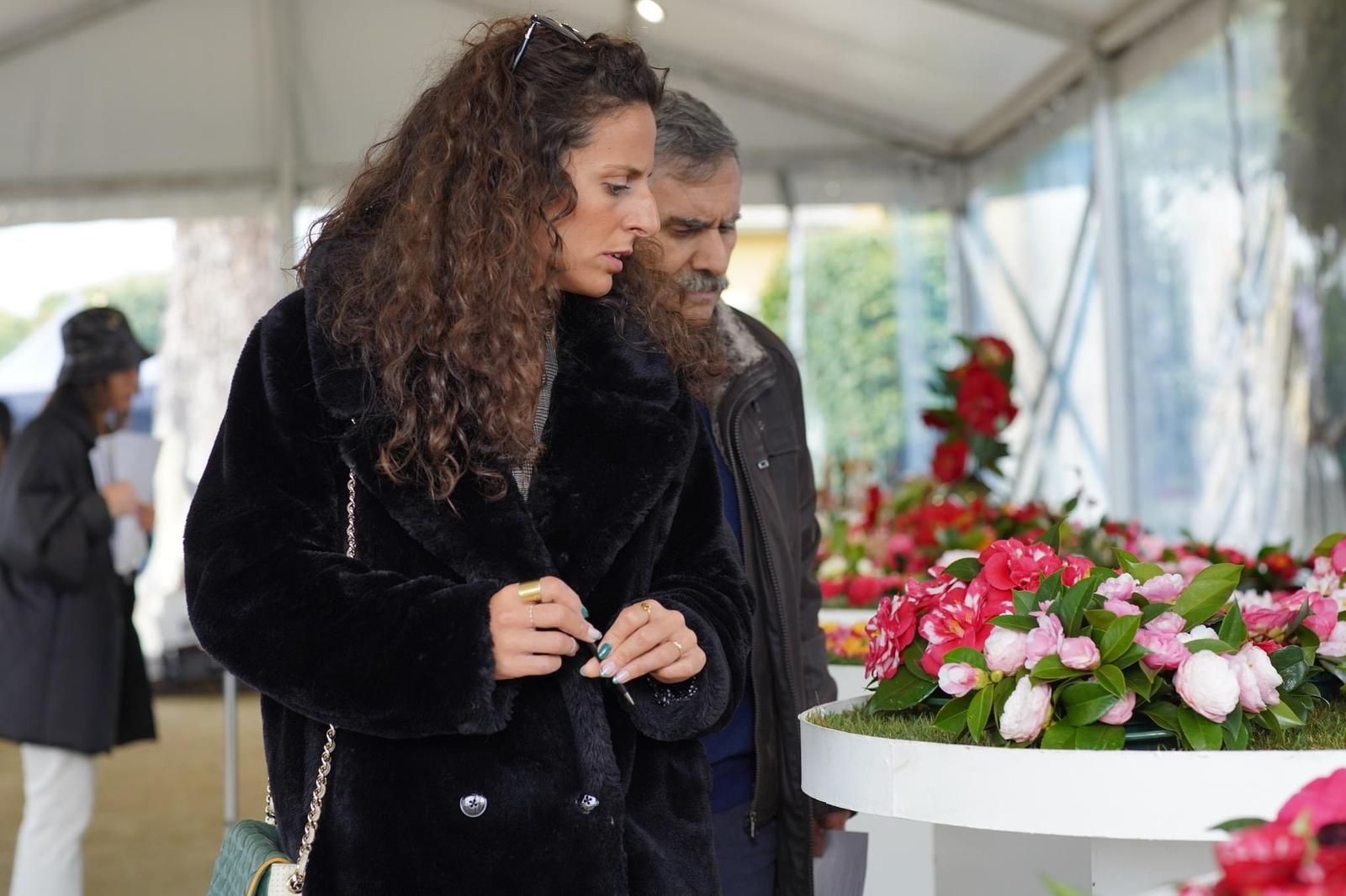 Cambados presumió de camelia en la feria de Celorico de Basto (Portugal).