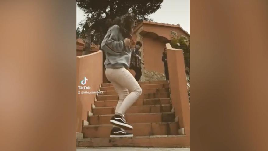 Vídeo viral de Alba Castelló en Tiktok