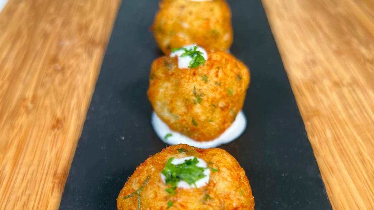 Buñuelos de bacalao