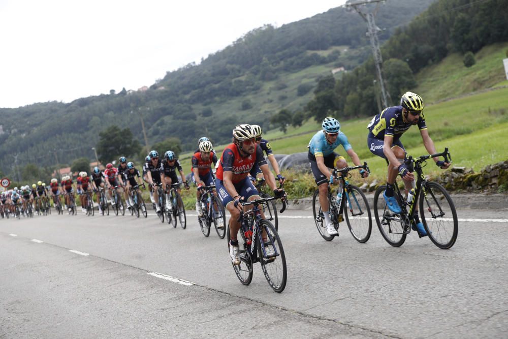 La 17 etapa de la Vuelta, en imágenes