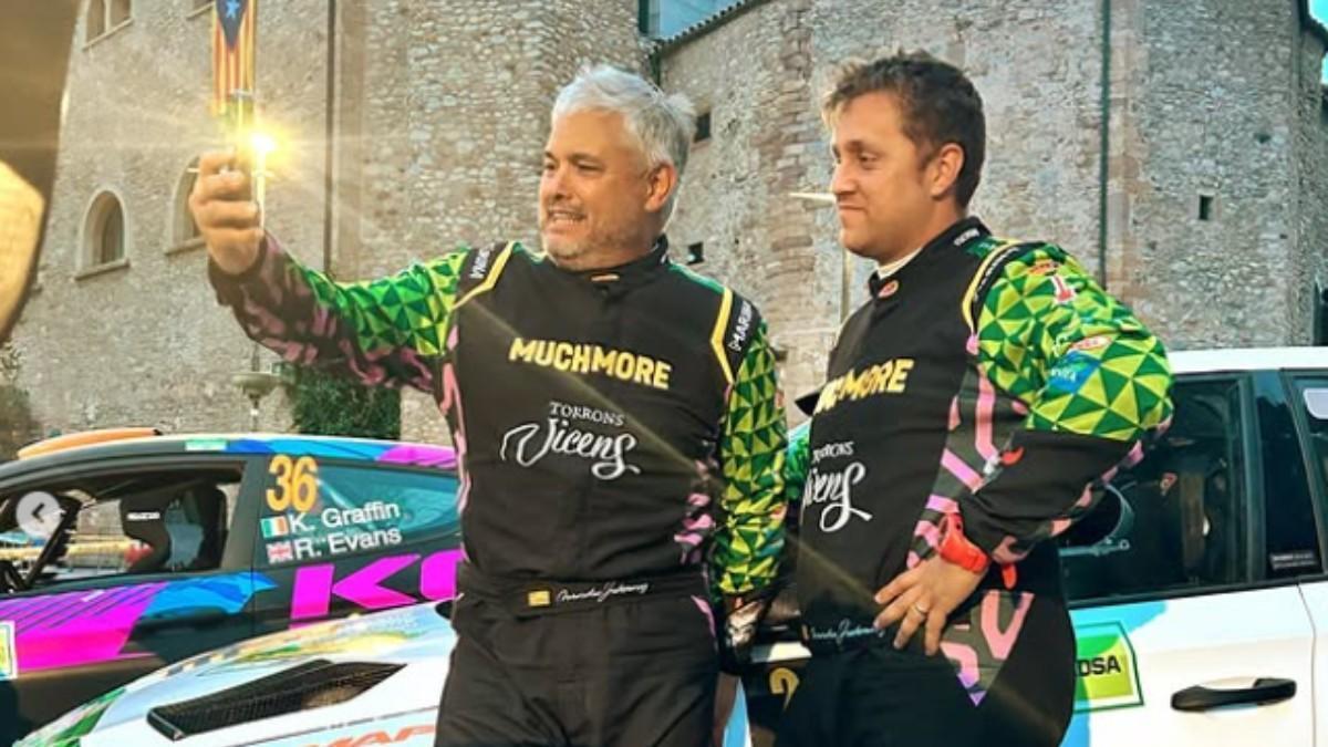 Nandu Jubany, el chef que lidera el Campionat de Catalunya de Ral·lis de Terra y estará en el Rally de Lisboa: «Somos muy competitivos»