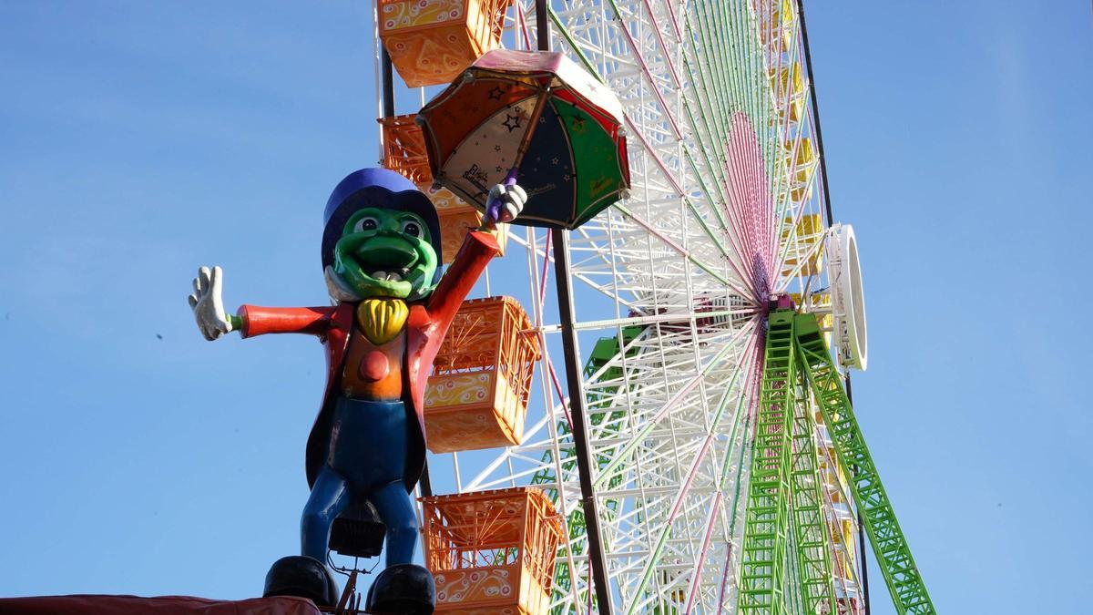 Atracciones en la Alameda de Santiago por las fiestas de la Acensión