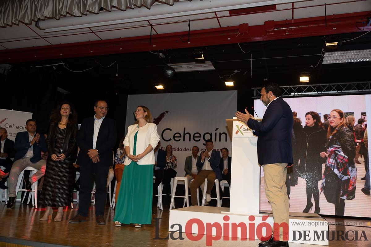 Elecciones 28M: Presentación de la lista de X Cehegín