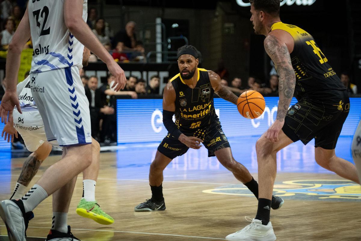 Patty Mills, durante el duelo del CB Canarias contra el Bilbao.