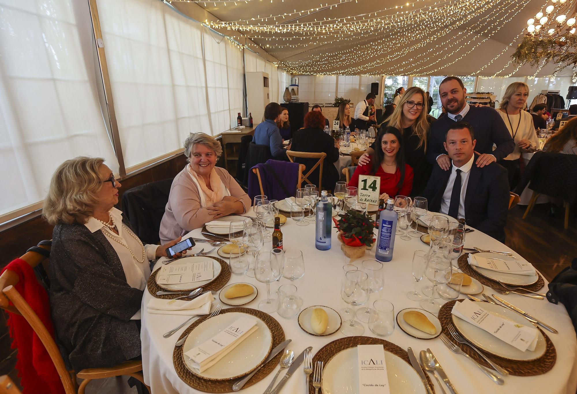 Comida de hermandad del Colegio de Abogados con motivo de la fiesta de la Inmaculada