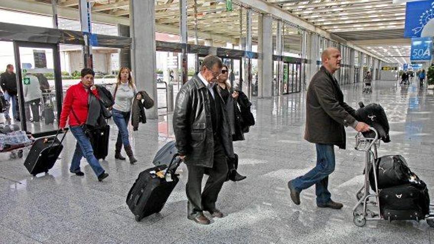 Blick in den Flughafen von Palma