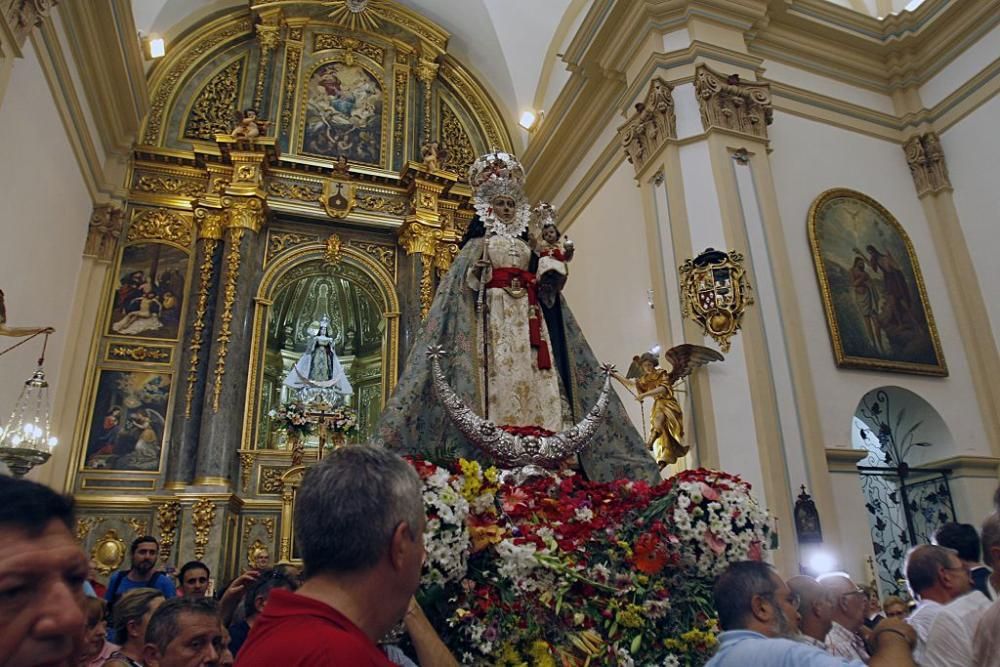 Bajada de la Virgen de la Fuensanta a Murcia
