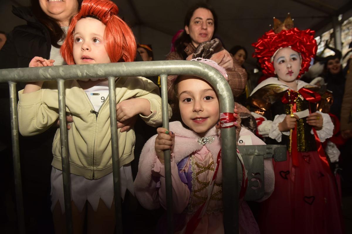 Concurso infantil de disfraces en el Campo da Leña