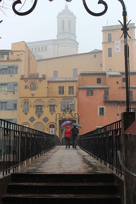 Nevada a Girona.