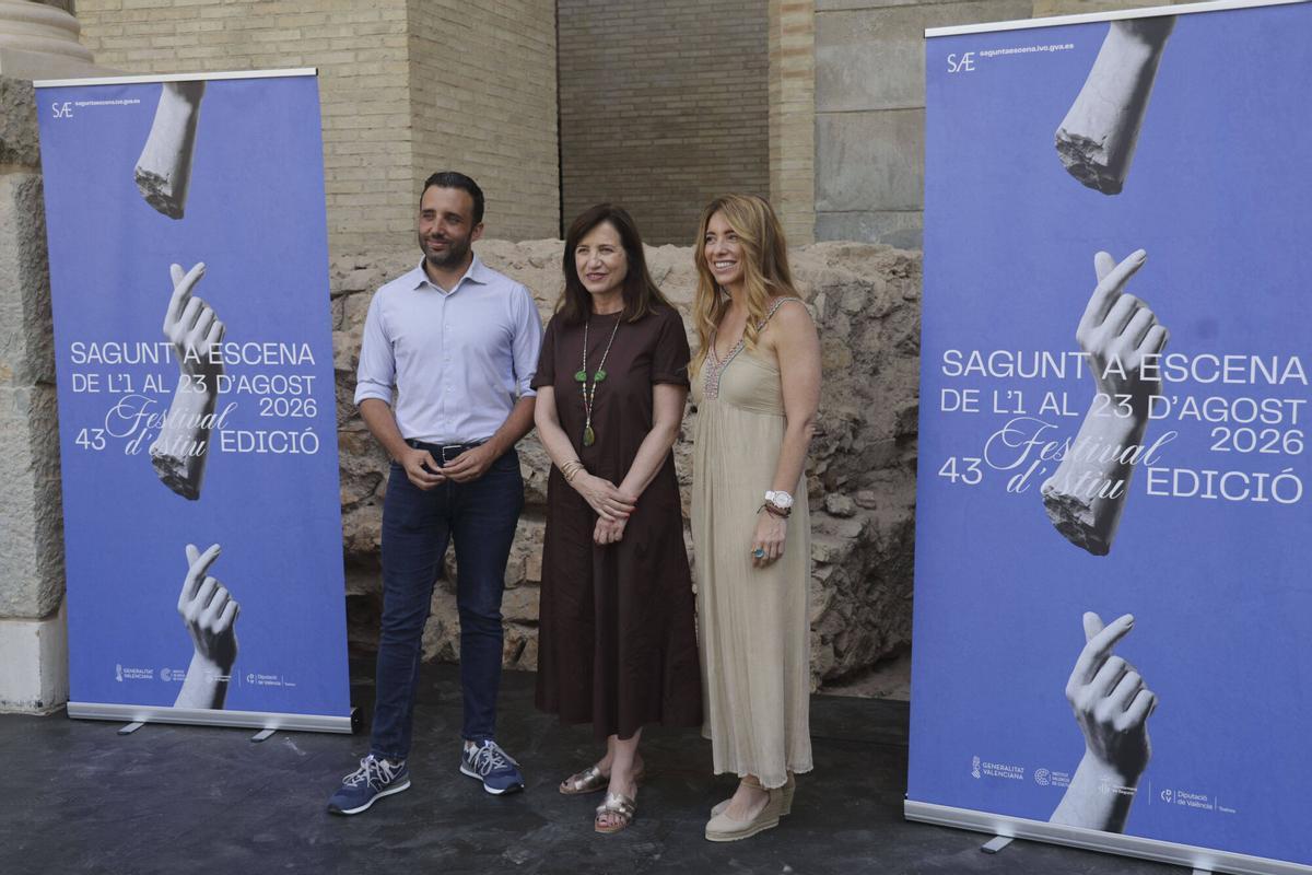 Sagunt MRV VLC Presentación del festival de teatro Sagunt a Escena, en el Teatro Romano de Sagunto