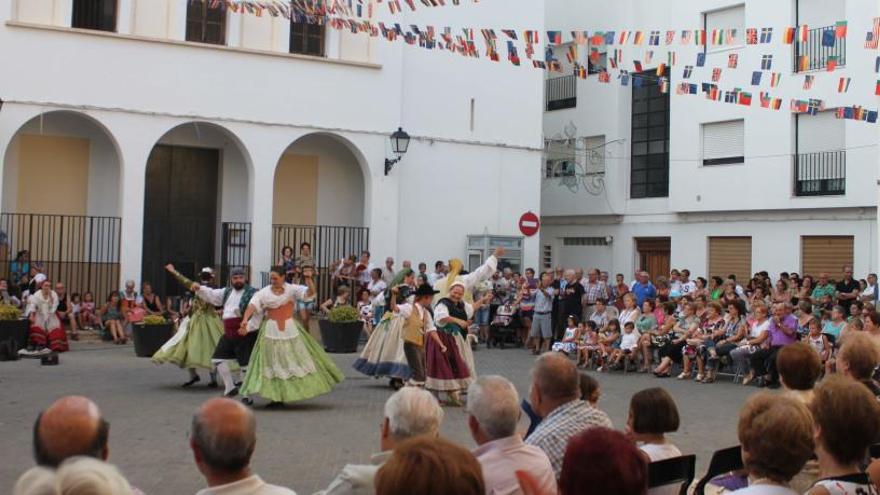 Imagen de actos festivos en L&#039;Orxa.