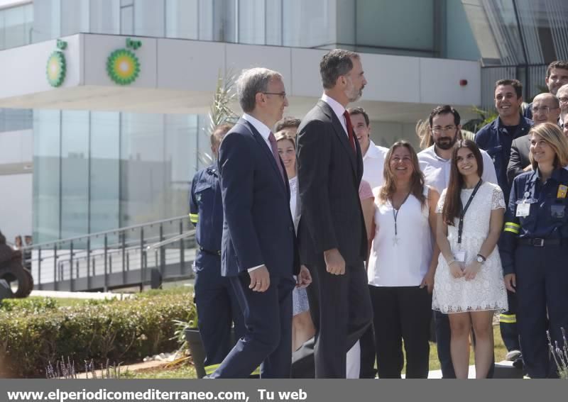 Visita del Rey a BP en Castellón