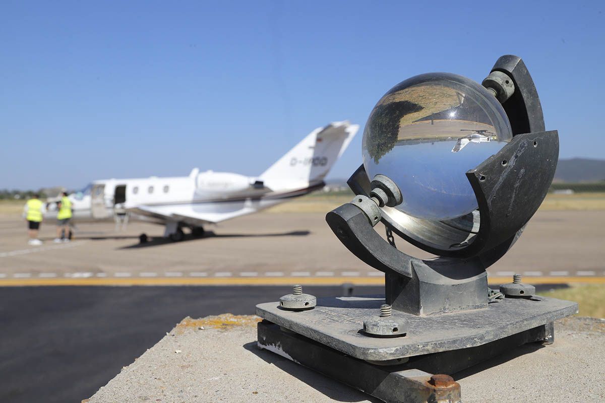 Las instalaciones de la AEMET en el aeropuerto de Córdoba
