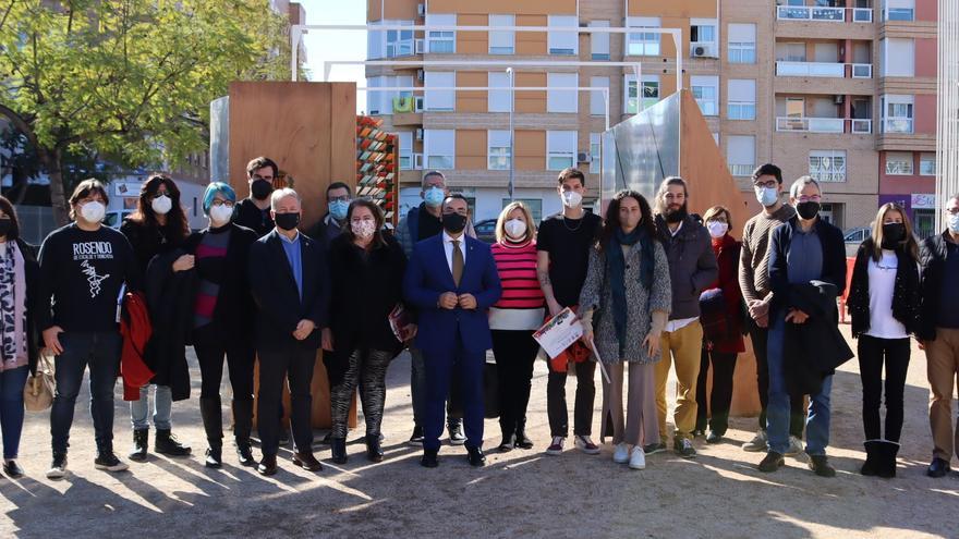 Vila-real estrena proyecto de arte urbano en el entorno de la Biblioteca Universitària del Coneixement