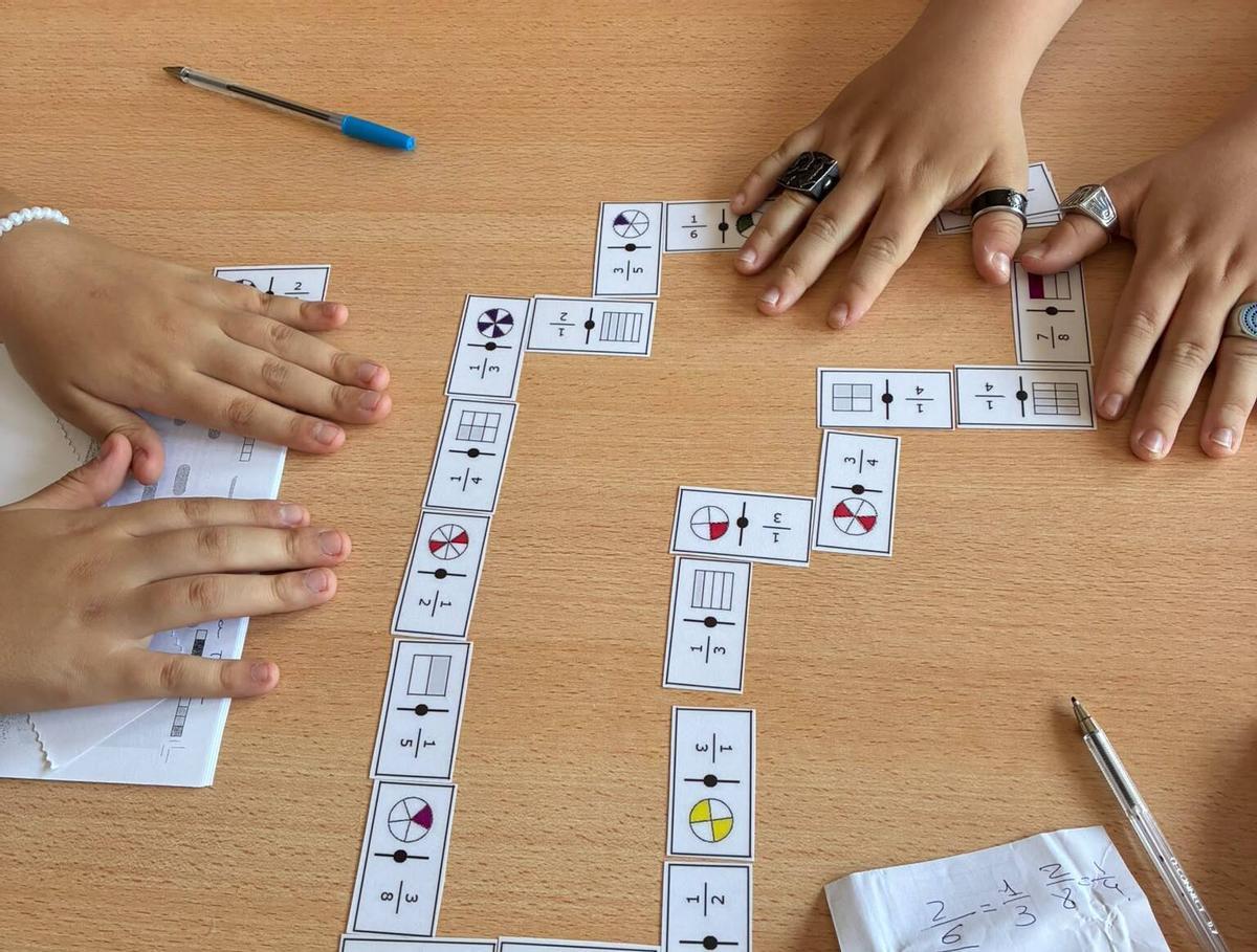 En el IES Cánovas del Castillo de Málaga este programa se imparte con juegos como este para aprender Matemáticas.