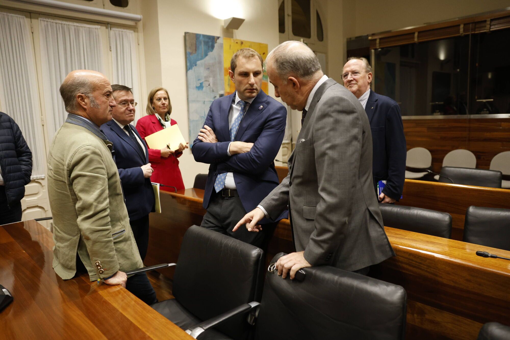 EN IMÁGENES: Así fue la votación para formar la comisión de investigación sobre el accidente minero de Cerredo en  la Junta.