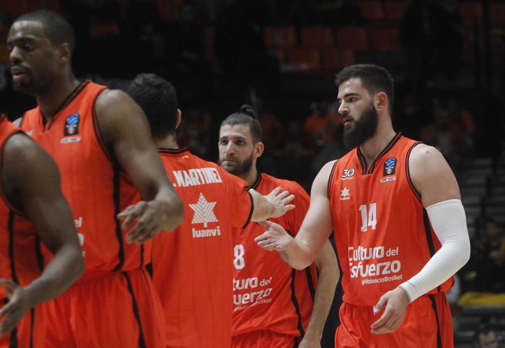 Valencia Basket - Cedevita Zagreb, en imágenes