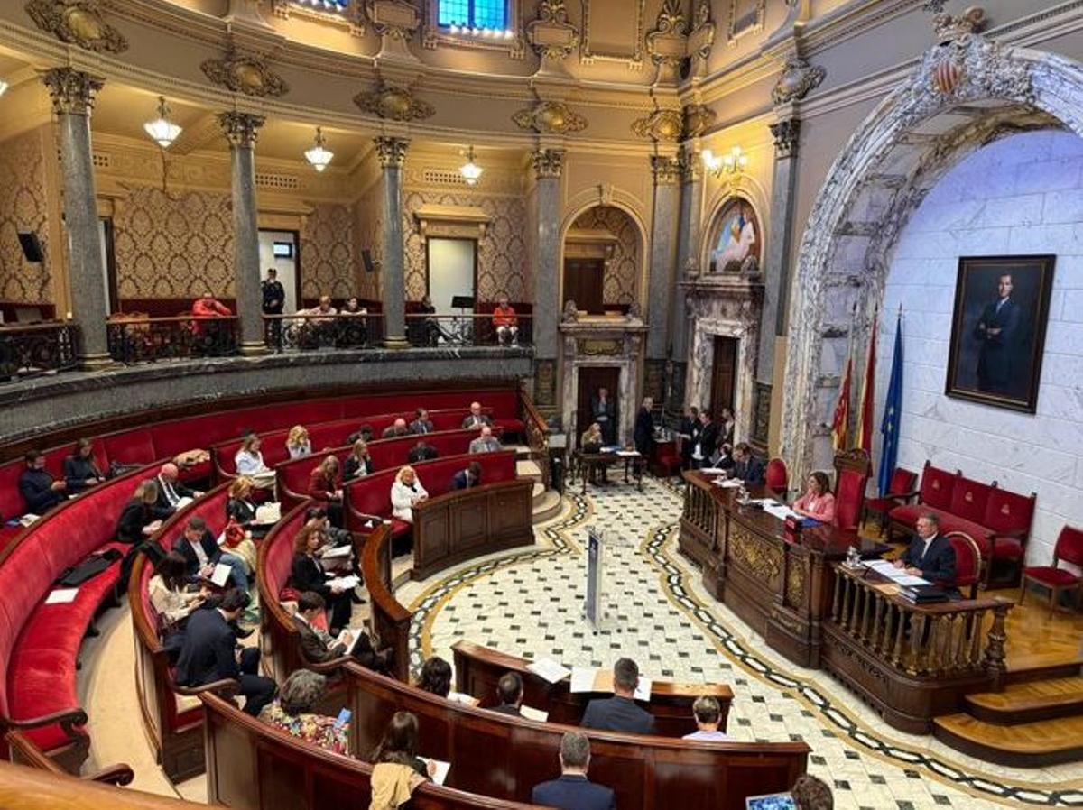 Imagen del pleno municipal