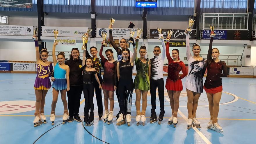 Quince patinadores de Elche se clasifican para el Campeonato de España