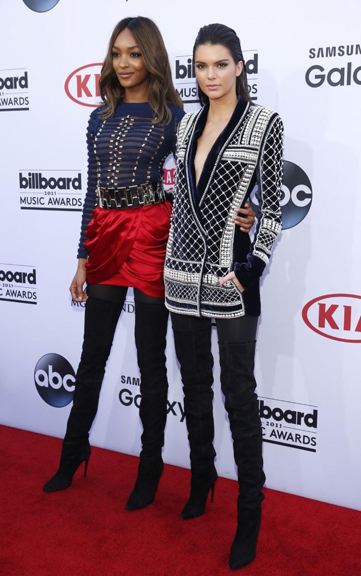 Jourdan Dunn y Kendall Jenner en los Billboard Music Awards 2015