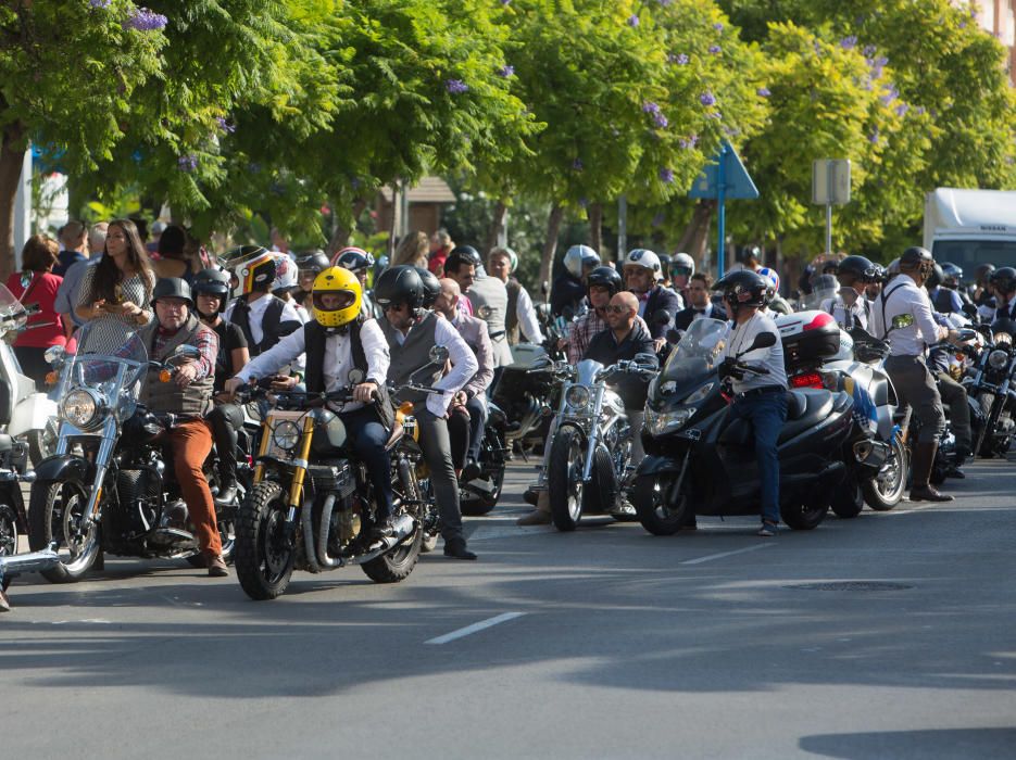 Motos custom y vintage invaden Alicante para luchar contra el cáncer de próstata